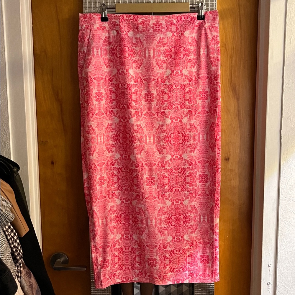 RipSkirt Pink Floral Velcro Wrap Skirt